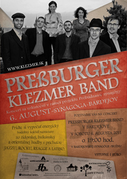 Preβburger Klezmer band prebudil aj bardejovskú synagógu