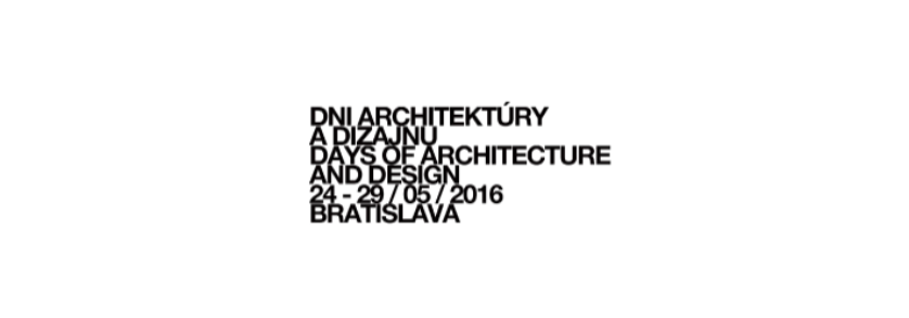 DAAD / Dni architektúry a dizajnu 2016
