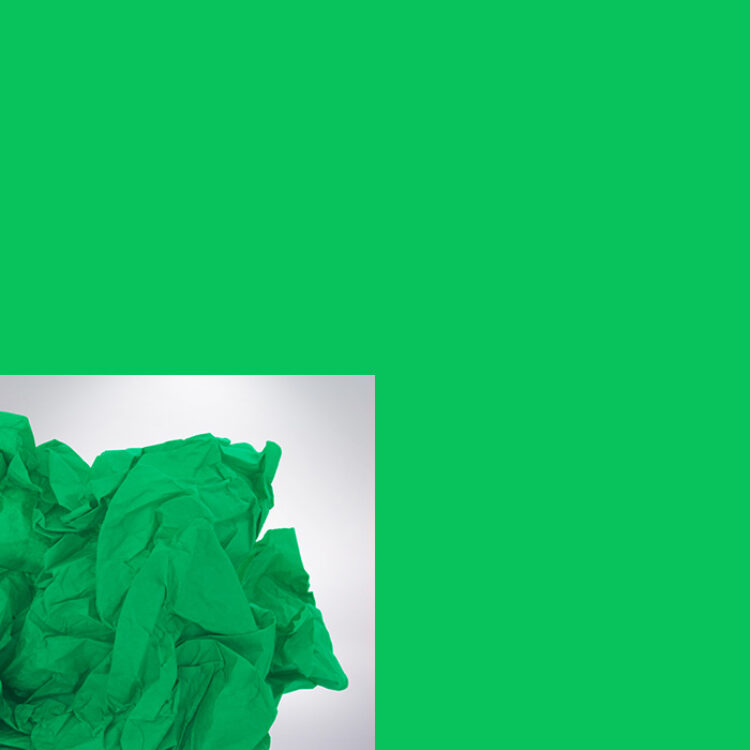 Farebný hodvábny papier zelený